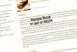 Recipe Book in aid of AEZA