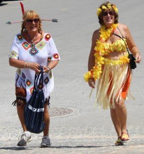 Pochahontas & Hula Hula Girl (June Mciver & Maggie Byrne)