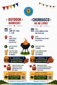 BBQ/Churrasco – 20 June/Junho, 2026