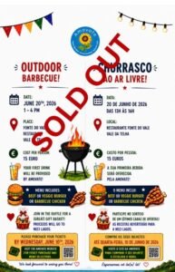 BBQ/Churrasco – 20 June/Junho, 2026